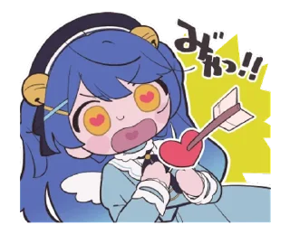 😍 emoji 阿喵喵捏 Telegram sticker 14 of 31