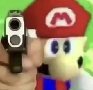 🔫 emoji Mario bugado @Caiqu33 Telegram sticker 13 of 21
