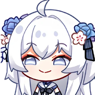 😏 emoji 東雪蓮 Telegram sticker 7 of 25