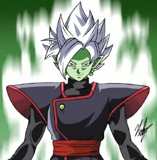 🖤 emoji Goku Black and Zamasu Telegram sticker 2 of 76