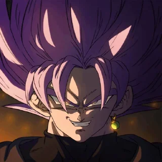 🖤 emoji Goku Black and Zamasu Telegram sticker 5 of 76