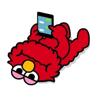 😊 emoji Sesame Street動態貼圖第2彈 Telegram sticker 5 of 24