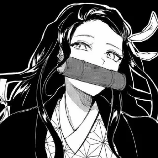 Sticker from Nezuko