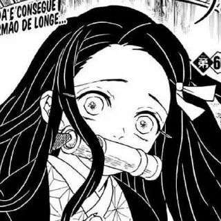 Sticker from Nezuko