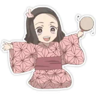 ☺️ emoji Nezuko Telegram sticker 14 of 55