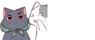 😐 emoji Chaotic Pus - @MiniiStickers Telegram sticker 10 of 30