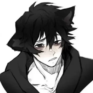 Sticker from Boy cat          by yuoka