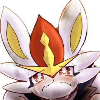 😢 emoji Cinderace god Telegram sticker 19 of 34