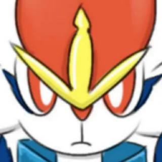 😶 emoji Cinderace god Telegram sticker 12 of 34