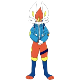 🧐 emoji Cinderace god Telegram sticker 6 of 34
