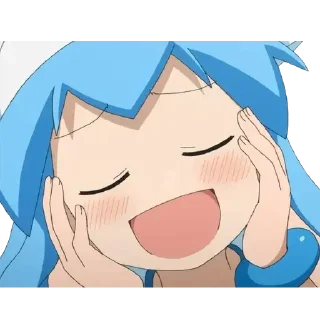Sticker from Shinryaku! Ika Musume イカ娘