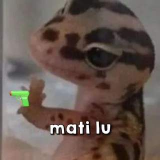 ✋ emoji cicak @isokeiy Telegram sticker 18 of 21