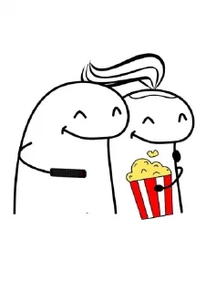 🍿 emoji @BondeFigurinhas | @BondeSemFreio              ... — @stckrRobot Telegram sticker 15 of 50