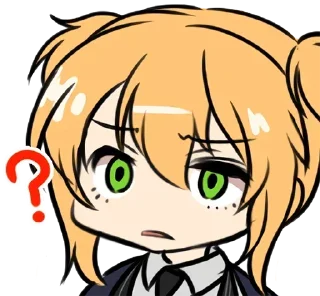 ❓ emoji Anime World | @world_anime1 Telegram sticker 23 of 120