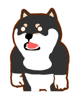😊 emoji 阿柴們的狗哩狗氣日常第七彈 Telegram sticker 14 of 24