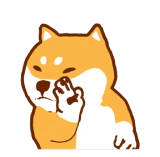 😊 emoji 阿柴們的狗哩狗氣日常第七彈 Telegram sticker 18 of 24