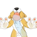 🤤 emoji Duke Corgi Telegram sticker 7 of 120