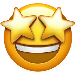🤩 emoji Emoji By: @AkmalUZB Telegram sticker 16 of 110