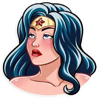 👸 emoji Wonder Woman Telegram sticker 16 of 25