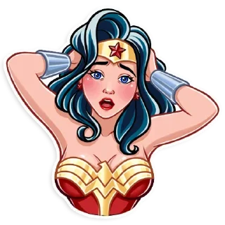 👸 emoji Wonder Woman Telegram sticker 6 of 25