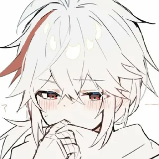 😳 emoji kazuha🌬🍃@zoe11e Telegram sticker 8 of 92