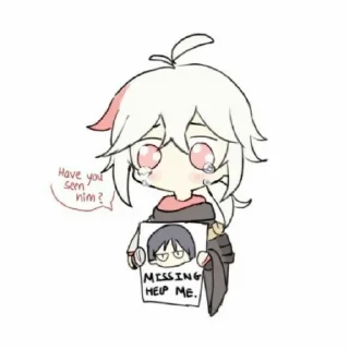 😰 emoji kazuha🌬🍃@zoe11e Telegram sticker 3 of 92