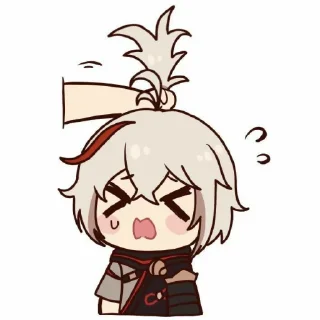 😩 emoji kazuha🌬🍃@zoe11e Telegram sticker 22 of 92