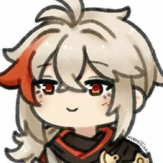 🌝 emoji kazuha🌬🍃@zoe11e Telegram sticker 7 of 92