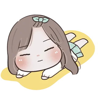 🍼 emoji baby chubby girl 6 — @darkestlace、 Telegram sticker 17 of 40