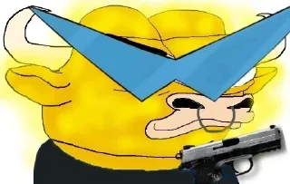 🔫 emoji INJECTIVE DEGEN Telegram sticker 18 of 82