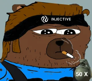Sticker from INJECTIVE DEGEN