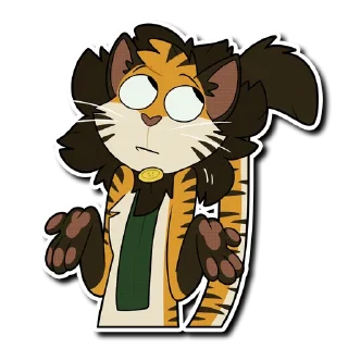 🙄 emoji Calico Telegram sticker 24 of 26