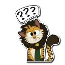 ❓ emoji Calico Telegram sticker 5 of 26