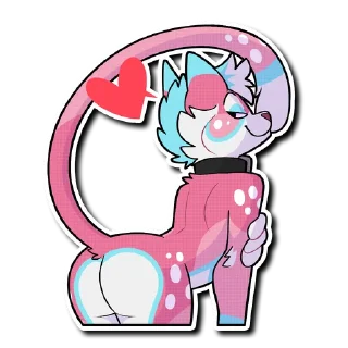 🍑 emoji KoKo Telegram sticker 10 of 19