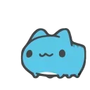 😀 emoji (｡･∀･)ﾉﾞ嗨起来 Telegram sticker 7 of 40