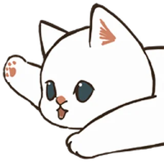 😊 emoji 會動！喵喵表情貼 Telegram sticker 6 of 40