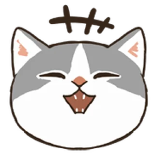 Sticker from 會動！喵喵表情貼