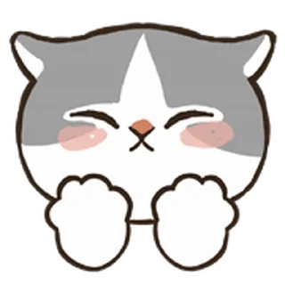 😊 emoji 會動！喵喵表情貼 Telegram sticker 11 of 40