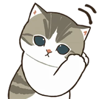 😊 emoji 會動！喵喵表情貼 Telegram sticker 15 of 40