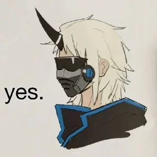 👍 emoji Arknights Telegram sticker 18 of 20