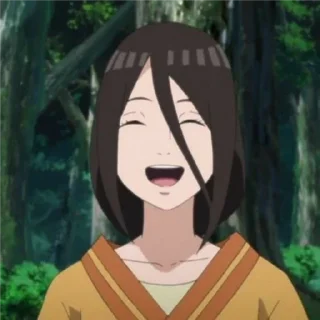 🌼 emoji Hanabi Hyuuga 🧡 Telegram sticker 20 of 41