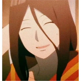 🌼 emoji Hanabi Hyuuga 🧡 Telegram sticker 1 of 41