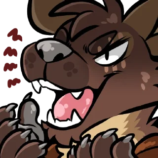 😈 emoji @Ra_Zim Twitch Emotes! Telegram sticker 6 of 31