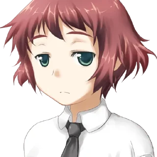 Sticker from Katawa Shoujo __ Dole — @stckrRobot