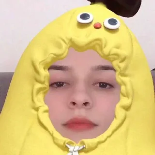 Sticker from Iana cara de banana :,)
