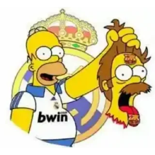 😉 emoji Real Madrid Telegram sticker 13 of 15