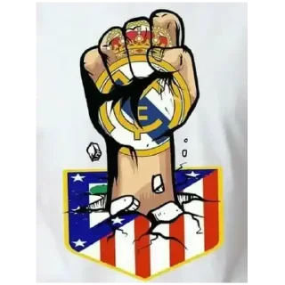 👊 emoji Real Madrid Telegram sticker 8 of 15