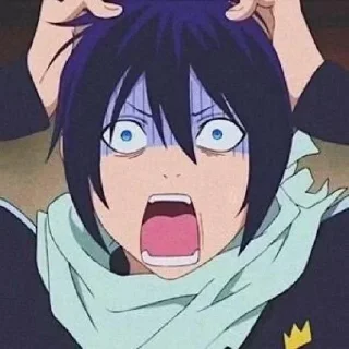 😱 emoji Noragami Telegram sticker 11 of 30