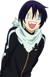 🙂 emoji Noragami Telegram sticker 23 of 30