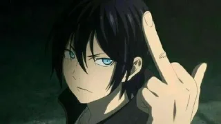 🖕 emoji Noragami Telegram sticker 17 of 30